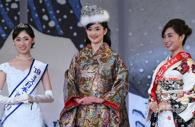 Nhan sắc gây tranh cãi của Hoa hậu Nhật Bản 2019-7