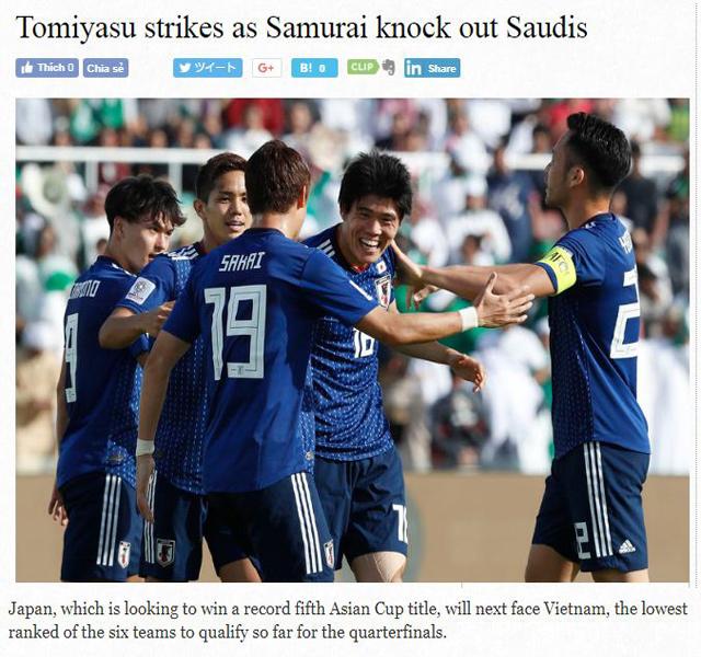 Báo Nhật Bản tỏ thái độ khinh thường tuyển Việt Nam, gọi là đội yếu nhất vòng tứ kết-1