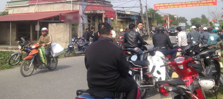 Thái Bình: Dùng dao quắm xông vào ngân hàng cướp 200 triệu-1