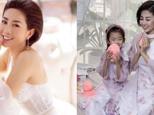 Mai Phương mạnh mẽ chống chọi ung thư, xinh đẹp hết cỡ chuẩn bị đón Tết cùng con gái
