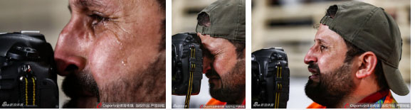 Xúc động hình ảnh phóng viên Iraq bật khóc khi đội nhà thua trận nhưng vẫn nén đau làm nhiệm vụ tại Asian Cup-1