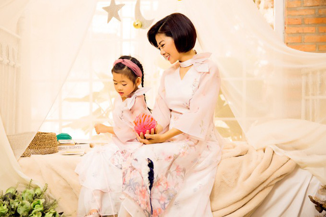 Mai Phương cùng con gái Lavie diện áo dài rạng rỡ đón Tết-10