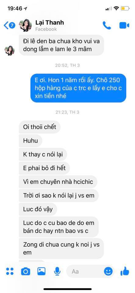 Tình cũ Quang Lê - Thanh Bi bị tố đổi trắng thay đen, mua hàng không chịu trả tiền?-3