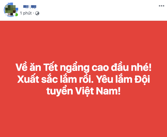 Thua Nhật Bản 1-0, người hâm mộ tuyển Việt Nam liên tiếp động viên: Về ăn Tết thôi, các em đã làm rất tốt-6