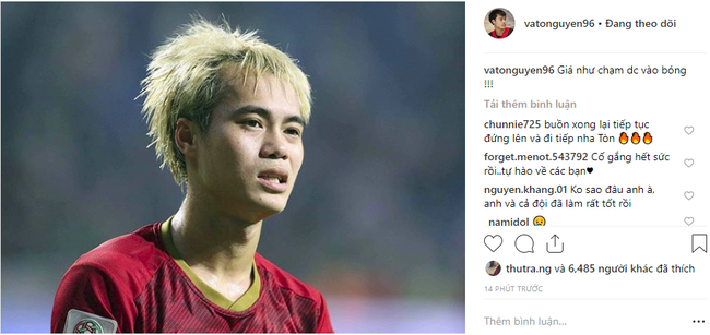 Các cầu thủ Việt Nam chia sẻ gì trên MXH sau màn đối đầu nghẹt thở với Nhật Bản?-2