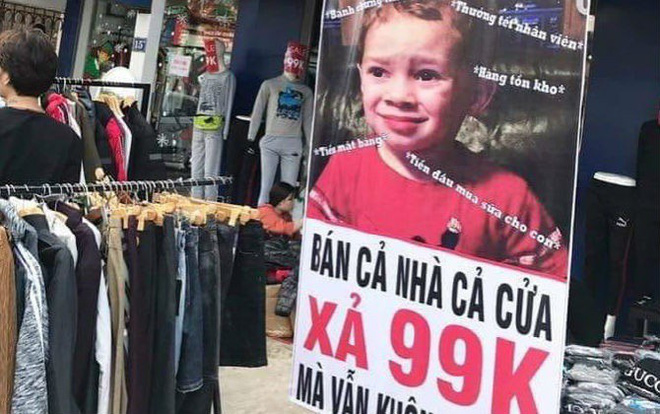 Áo ấm chân dài, bán cả nhà cả cửa và những biển xả hàng cuối năm khiến thượng đế bật cười-2