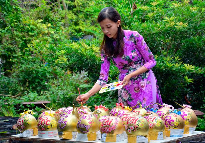 Sốt trái cây thư pháp, bưởi khủng, khách đến tận vườn săn mua-8