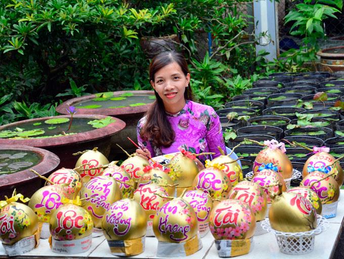 Sốt trái cây thư pháp, bưởi khủng, khách đến tận vườn săn mua-9