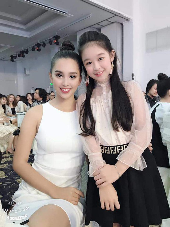Tiểu mỹ nhân đẹp thần thánh chẳng kém Tiểu Vy, Đỗ Mỹ Linh khiến dân tình phải gật gù: Hoa hậu tương lai đây rồi”-1