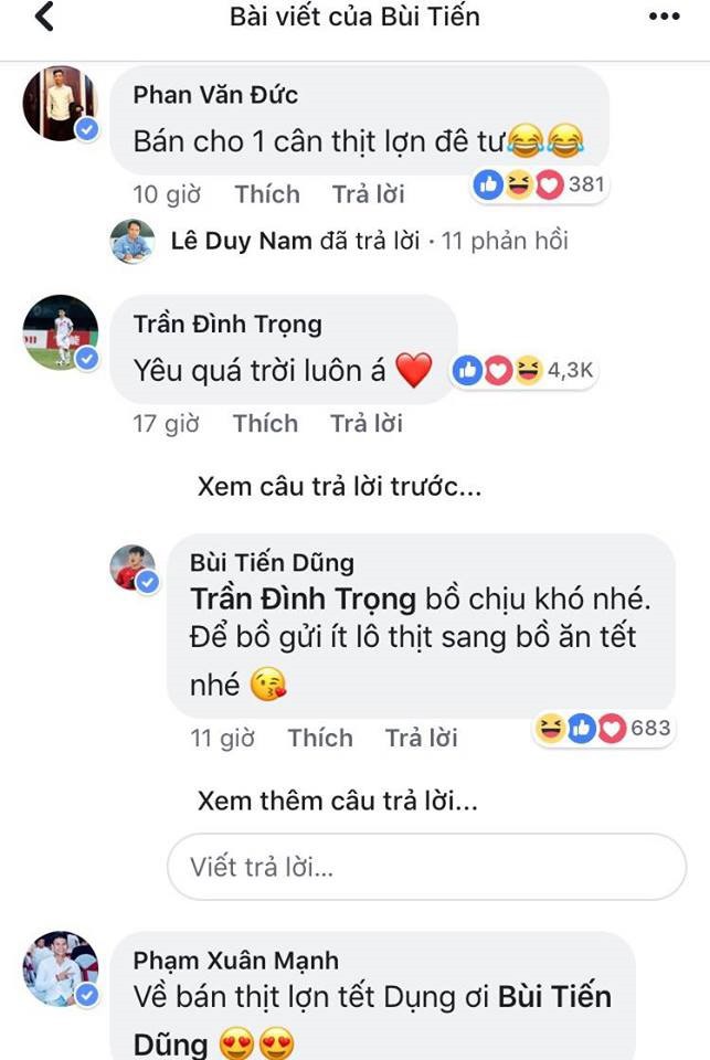 Chia tay Asian Cup, trung vệ Bùi Tiến Dũng về nhà bán thịt lợn cho mẹ-3
