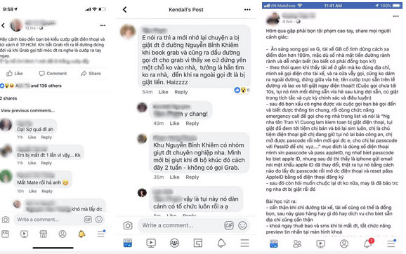 Khách hàng bị giật điện thoại ngay sau khi book xe, nghi bị dàn cảnh: Grab vào cuộc xác minh-2