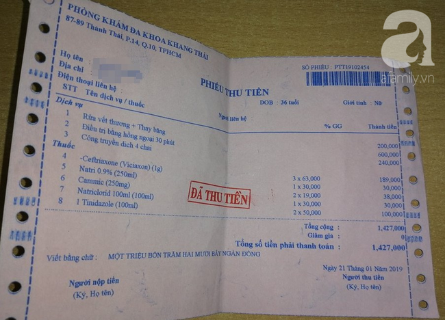 Vụ người phụ nữ nguy kịch khi cắt u hậu môn tại phòng khám tư: Bác sĩ Trung Quốc mổ, phòng khám phủ nhận-4