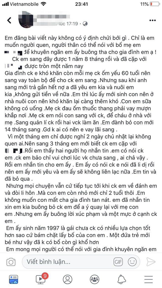 Bồ nhí của chồng ngang ngược, nhắn tin ép người vợ li hôn - chuyện khiến MXH dậy sóng-1