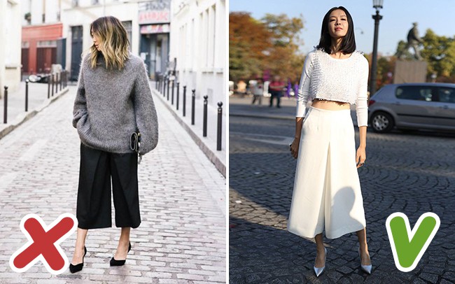 5 lỗi mặc quần culottes mà chị em cần tránh tuyệt đối để không biến mình thành thảm họa-5