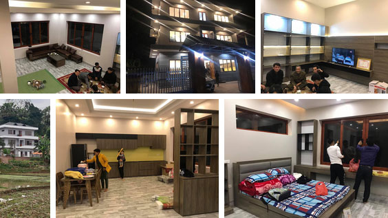 Đức Chinh hoàn tất việc xây căn nhà khang trang tặng mẹ và ông bà nội trước Tết Nguyên đán-2