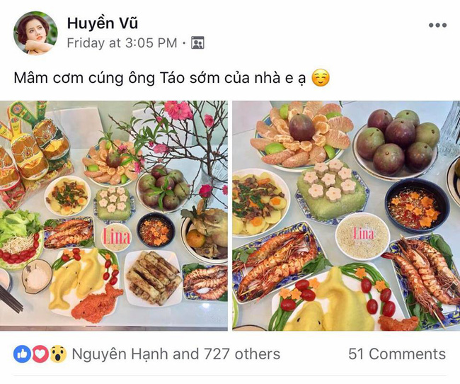 Dạo một vòng quanh MXH xem mâm cúng ông Công ông Táo của các mẹ đảm đang khéo léo-1