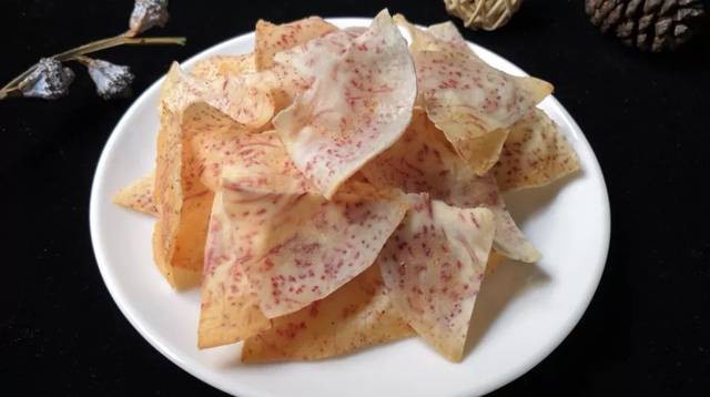 Làm khoai môn sấy giòn tan siêu hấp dẫn ăn vặt vừa ngon vừa lành-6