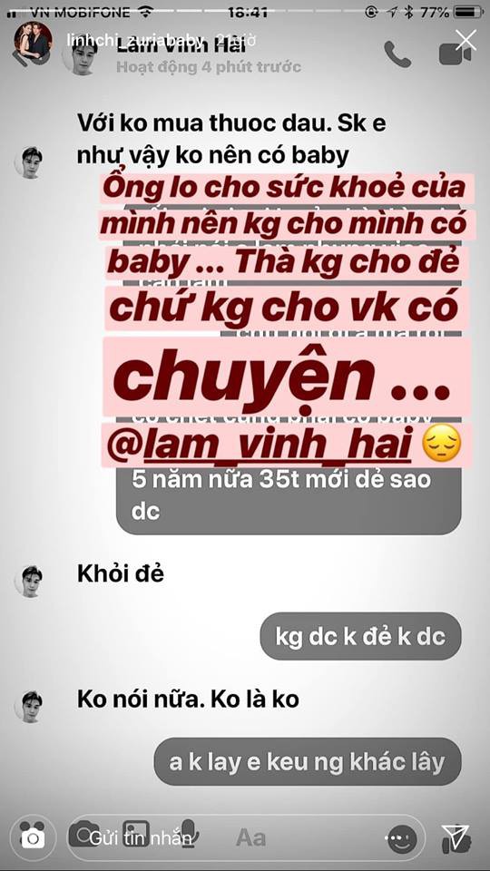 Lần đầu Linh Chi tiết lộ lý do không tưởng khiến cô trì hoãn chuyện sinh con cho Lâm Vinh Hải dù rất muốn-2
