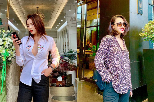 Đến sơmi cũng rủ nhau buông vài ba chiếc cúc, chẳng trách Kỳ Duyên - Minh Triệu vướng tin đồn là 1 cặp-2