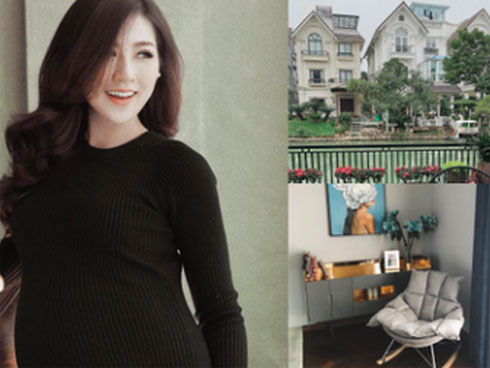 Á hậu Tú Anh chia sẻ nỗi sợ hãi ngày Tết, vô tình hé lộ thêm không gian biệt thự ven hồ xa hoa-5
