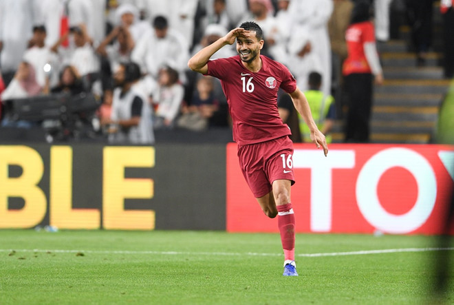 Qatar vào chung kết Asian Cup sau trận thắng áp đảo-1