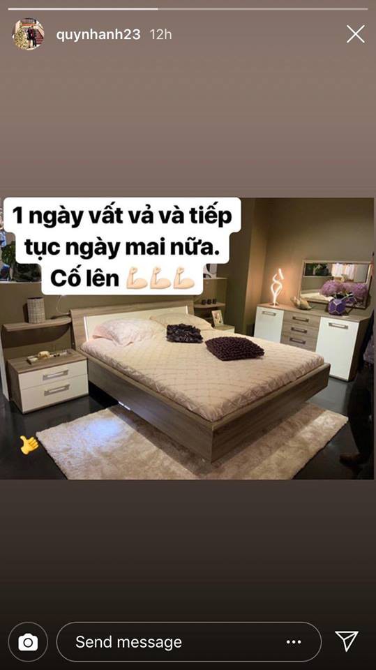 Không kém cạnh đồng đội, hôm nay chàng cầu thủ điển trai Duy Mạnh cũng âm thầm khoe nhập trạch nhà mới-2