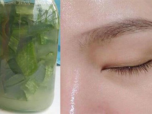 Dùng nha đam ngâm giấm theo cách này bạn chẳng cần tốn xu nào mua mỹ phẩm