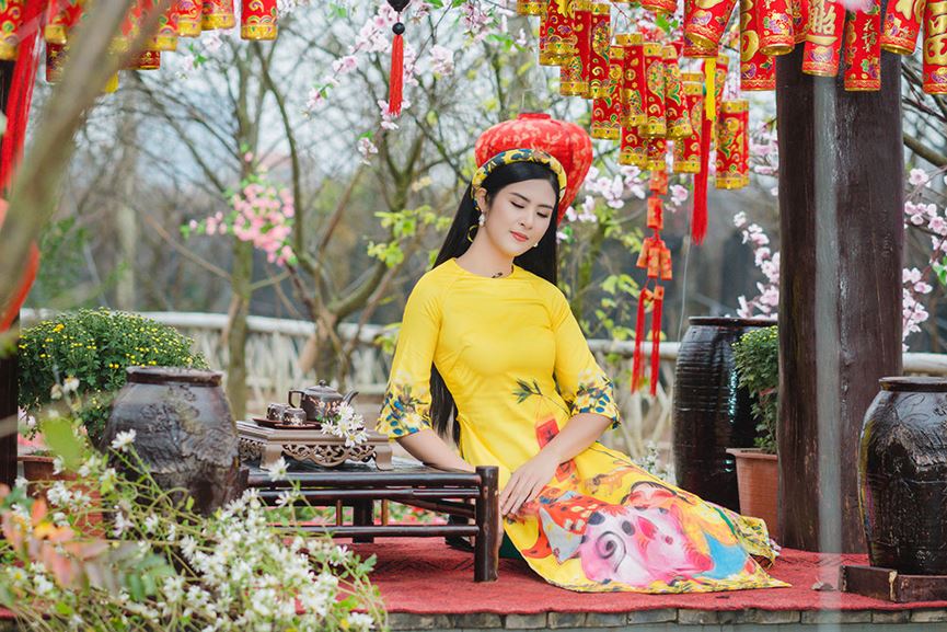 Ngọc Hân chia sẻ về việc bị họ hàng giục lấy chồng trong những ngày Tết-12