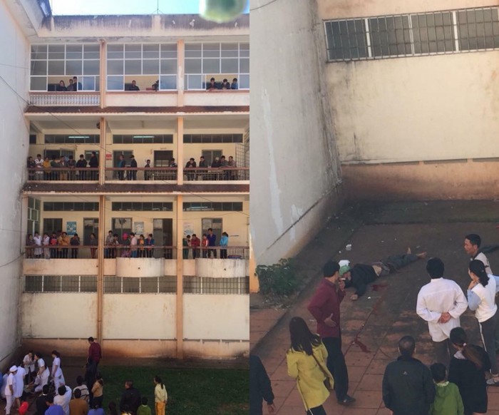 Người đàn ông nhảy từ tầng 3 bệnh viện ở Đắk Lắk-1