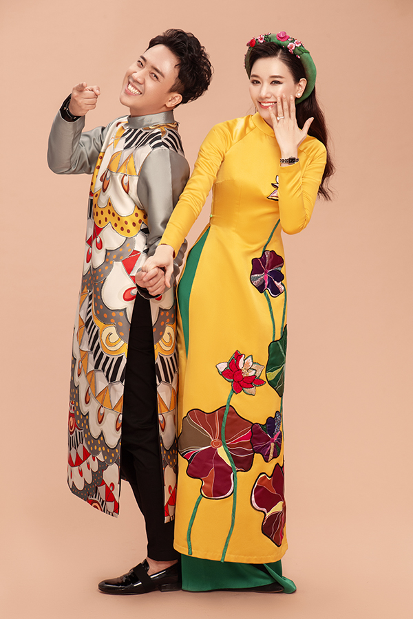 Kỉ niệm sinh nhật tuổi 32, Trấn Thành cùng Hari Won mặn nồng trong bộ ảnh Tết-2