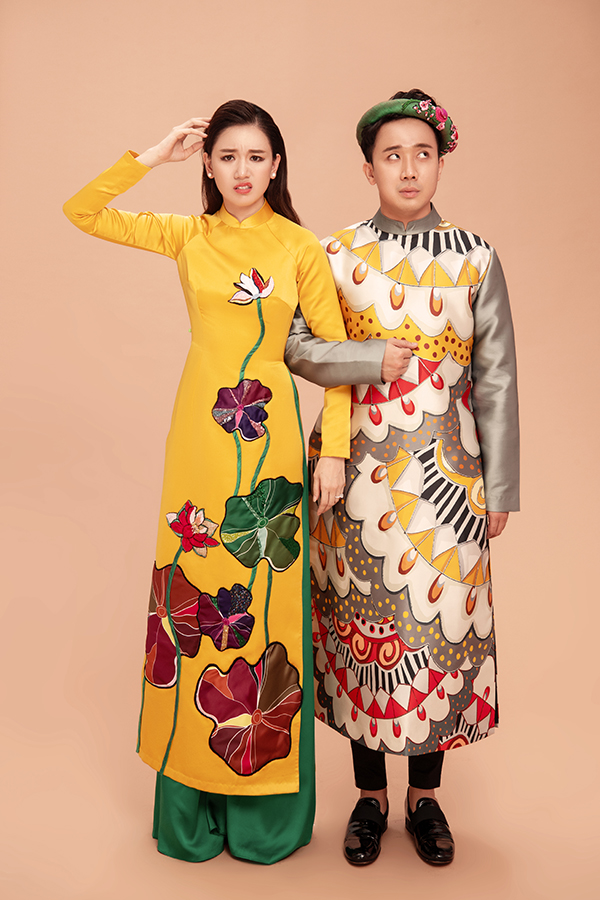 Kỉ niệm sinh nhật tuổi 32, Trấn Thành cùng Hari Won mặn nồng trong bộ ảnh Tết-6