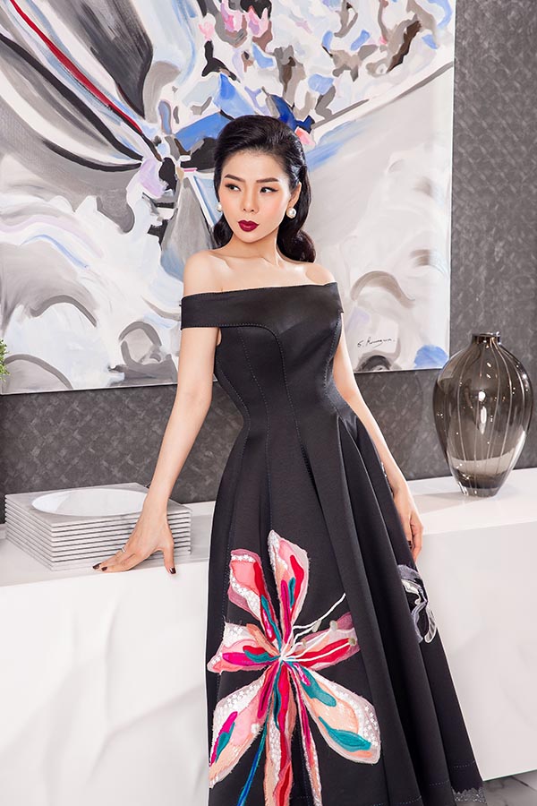 Lệ Quyên hoá thân thành quý cô đượm buồn, đẹp kiêu sa-1