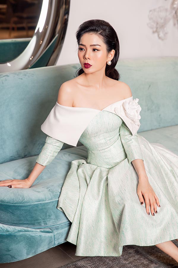 Lệ Quyên hoá thân thành quý cô đượm buồn, đẹp kiêu sa-8