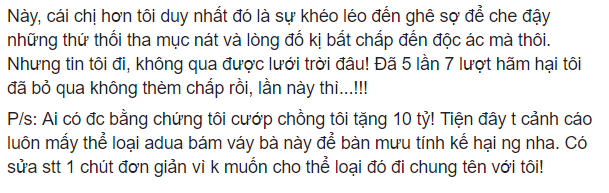 Sốc khi Vy Oanh tiếp tục đăng đàn cảnh cáo Trấn Thành, gọi nam MC là thằng-3