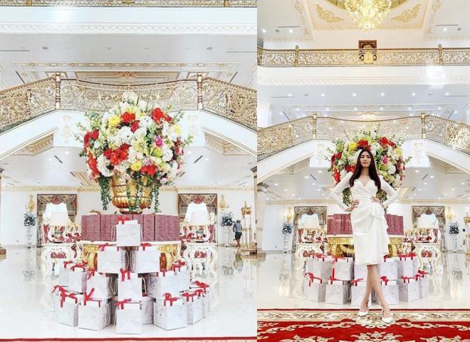 Làm dâu nhà giàu, Lan Khuê và Á hậu Tú Anh đón Tết hoành tráng, xa hoa thế nào?-4