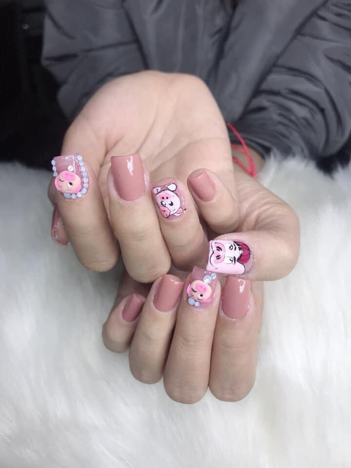 Chùm ảnh: Năm Hợi phải làm nail con heo thì ăn Tết mới ngon-4