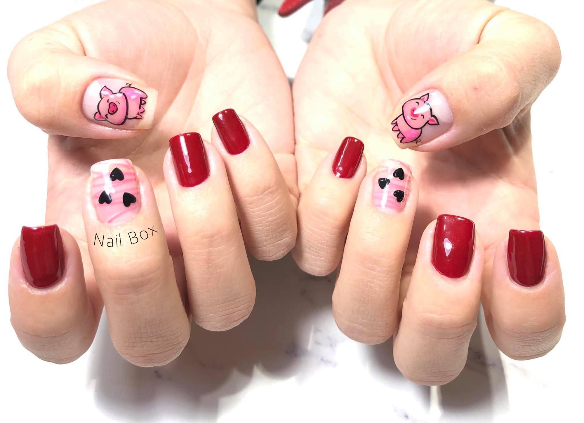 Chùm ảnh: Năm Hợi phải làm nail con heo thì ăn Tết mới ngon-5