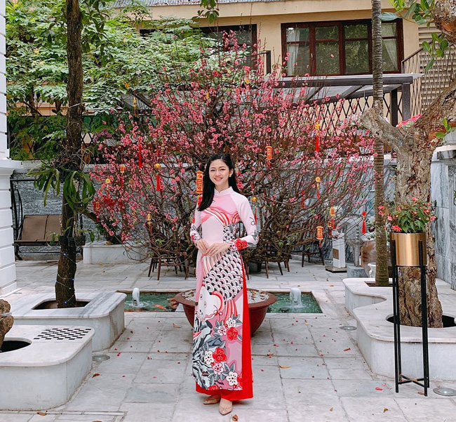 Mùng 1 Tết: Ngợp trời sao diện áo dài, nhưng nổi nhất là vợ chồng Hà Tăng và Lan Khuê với cơ ngơi dát vàng-7