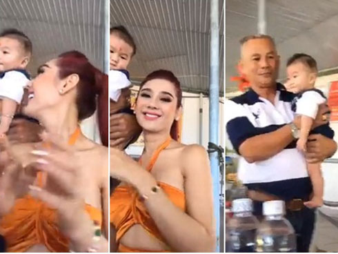 Lâm Khánh Chi lần đầu khoe ảnh cận cảnh con trai yêu sau khi đón về từ Thái Lan-3