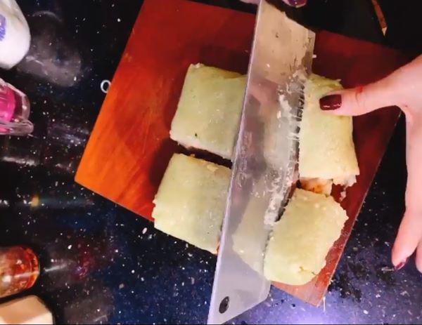 Cả đời không ăn nổi một miếng bánh chưng, vừa mang rán với nước lọc đã bay vèo” cả cái-1