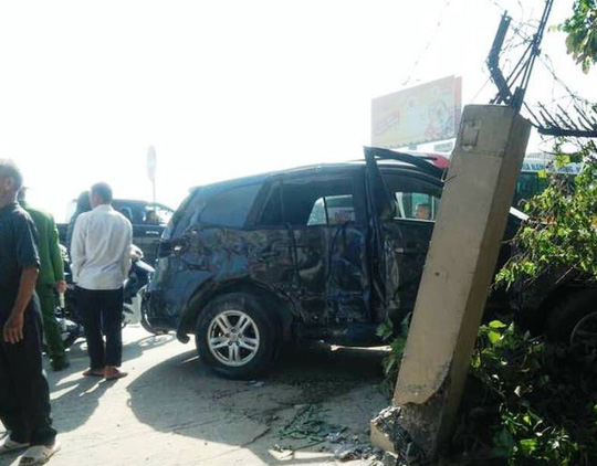 Tai nạn thảm khốc xe khách tông ô tô 7 chỗ, 3 người đi chúc Tết tử vong-3