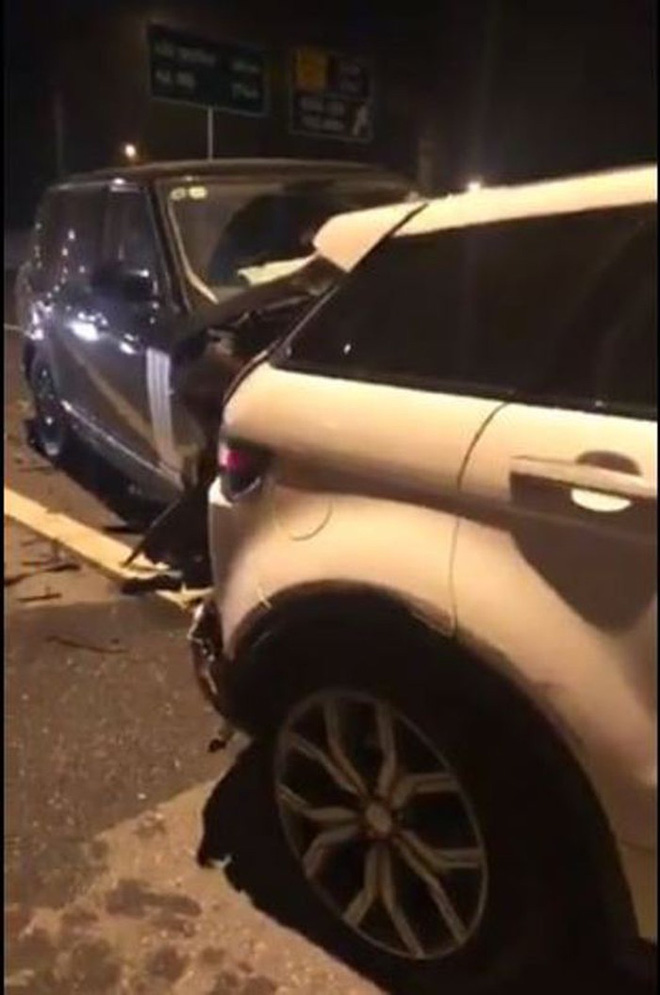 Vụ 2 xe Range Rover va chạm trên cao tốc Hà Nội - Hải Phòng: Trang phục của người phụ nữ bỗng gây chú ý-2