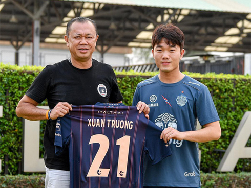 Xuân Trường hớn hở đi du lịch cùng đội bóng mới-1