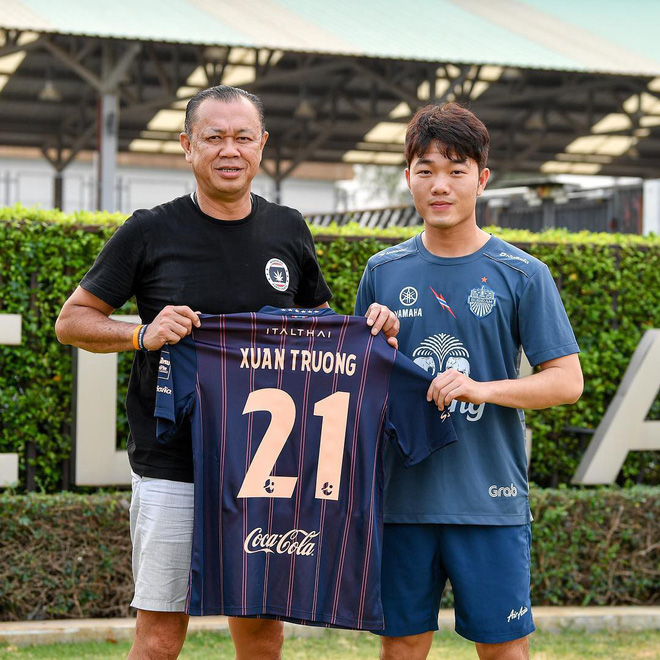 Xuân Trường mặc áo số 21, chính thức ra mắt Buriram United-1