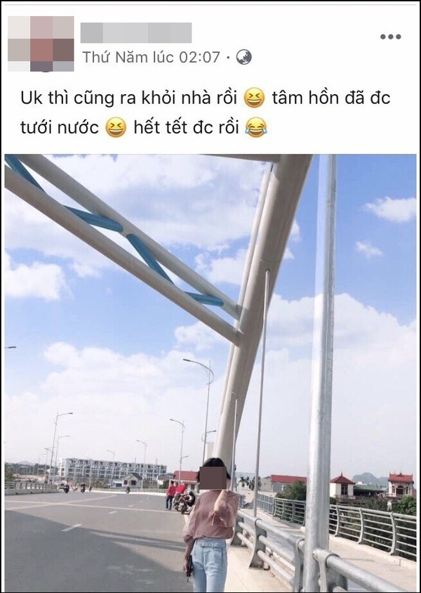 Nữ sinh viên ở Thái Nguyên liên tục đăng status buồn chán trước khi nhảy cầu tự tử đêm mùng 5 Tết-3
