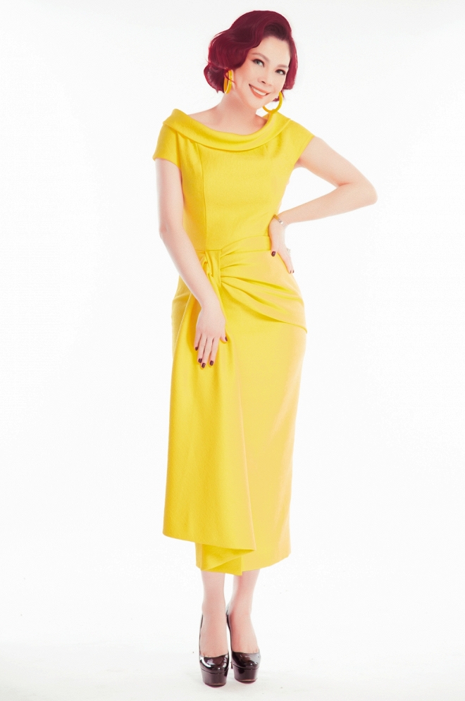 Đưa con về quê ăn Tết, Thanh Thảo không quên tung bộ ảnh tươi tắn đón năm mới-6