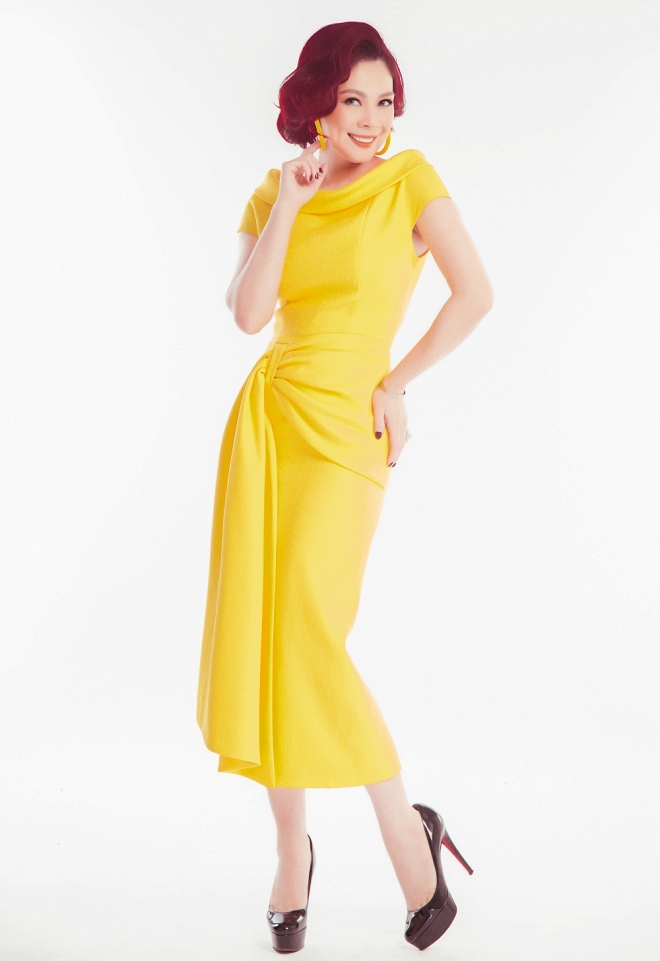 Đưa con về quê ăn Tết, Thanh Thảo không quên tung bộ ảnh tươi tắn đón năm mới-7