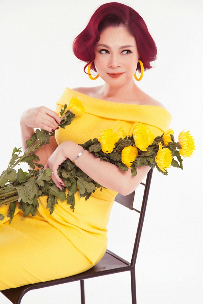 Đưa con về quê ăn Tết, Thanh Thảo không quên tung bộ ảnh tươi tắn đón năm mới-9