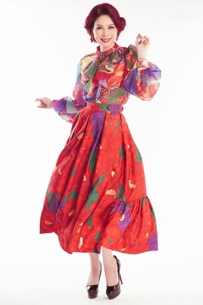 Đưa con về quê ăn Tết, Thanh Thảo không quên tung bộ ảnh tươi tắn đón năm mới-10