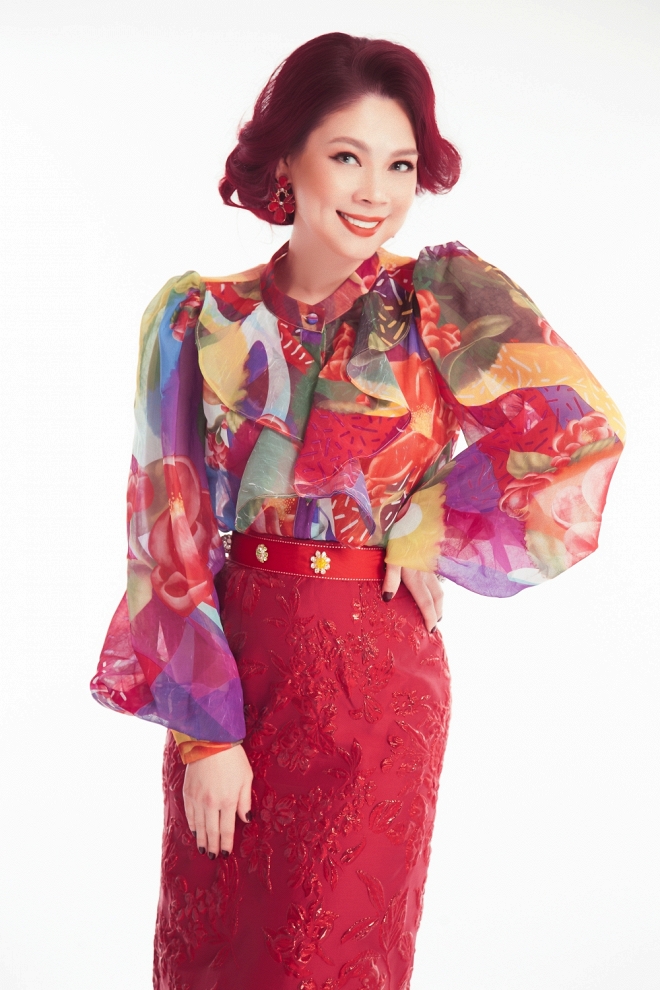 Đưa con về quê ăn Tết, Thanh Thảo không quên tung bộ ảnh tươi tắn đón năm mới-14